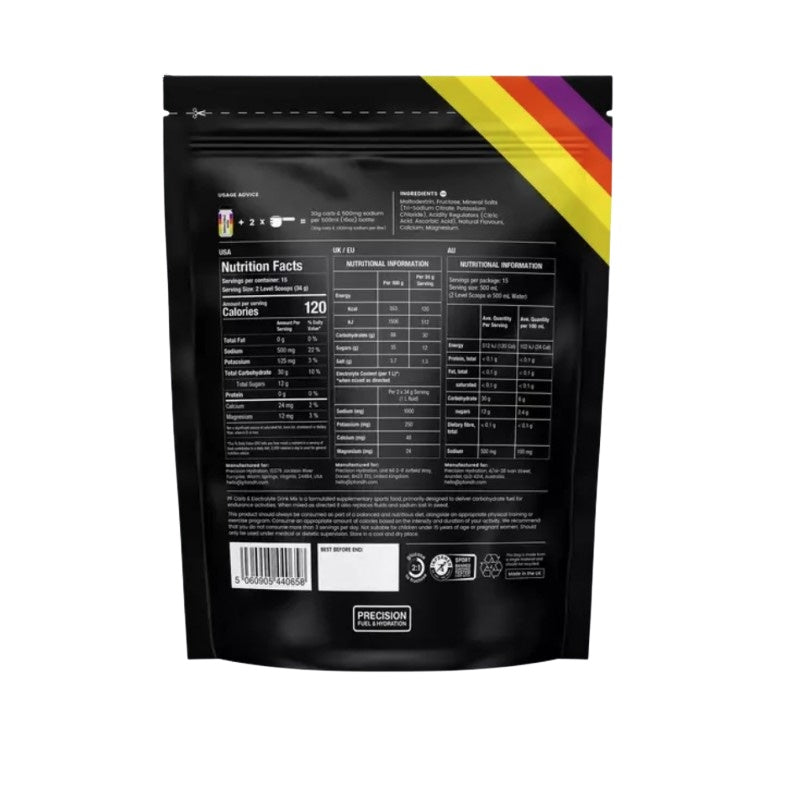 Drink mix carb & electrolytes PF60 PRECISION FUEL